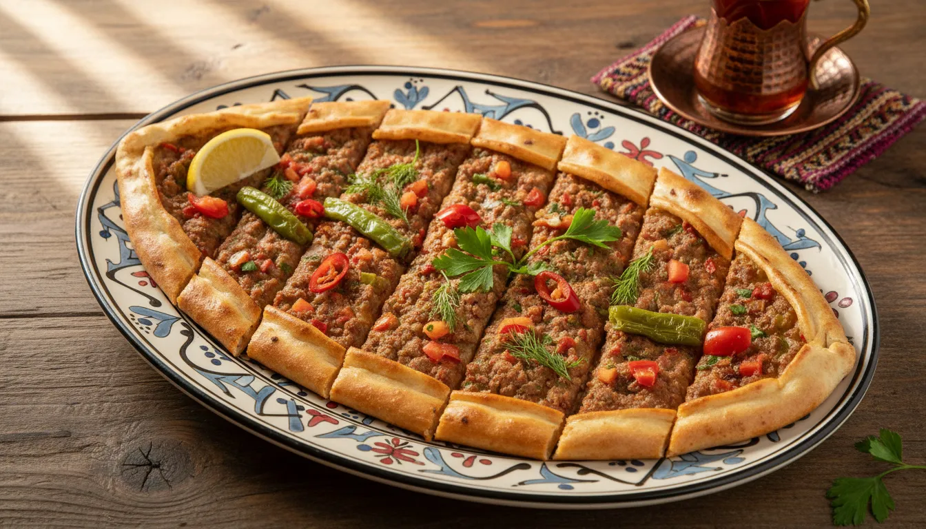 Marmara Usulü Etli Pide