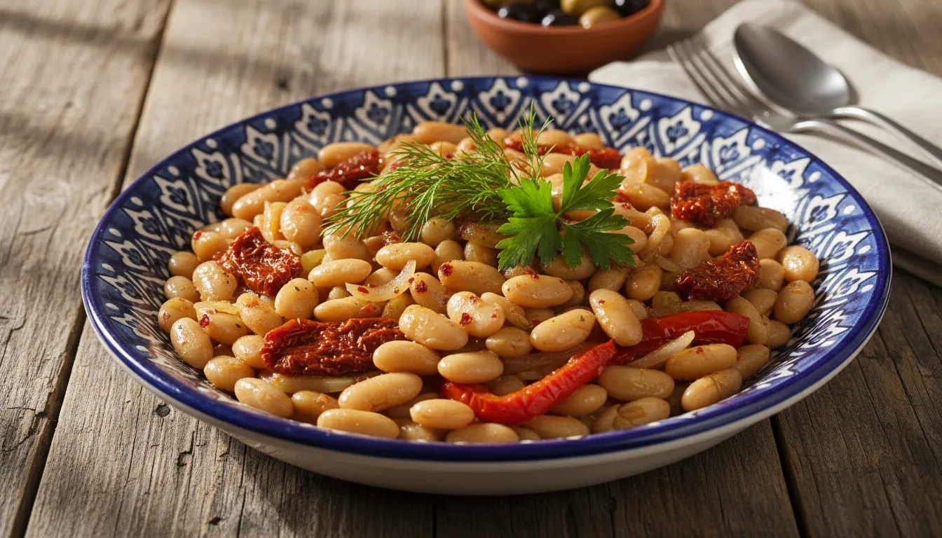 Ege Usulü Zeytinyağlı Kuru Fasulye