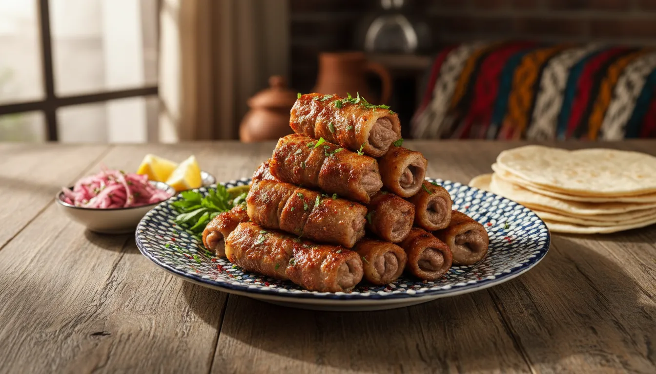 Doğu Anadolu Usulü Cağ Kebabı