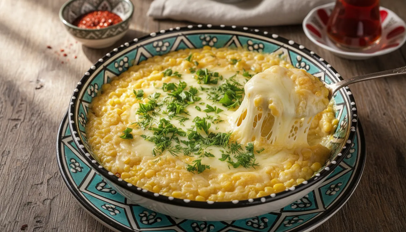 Karadeniz Usulü Mısır Unlu Kuymak