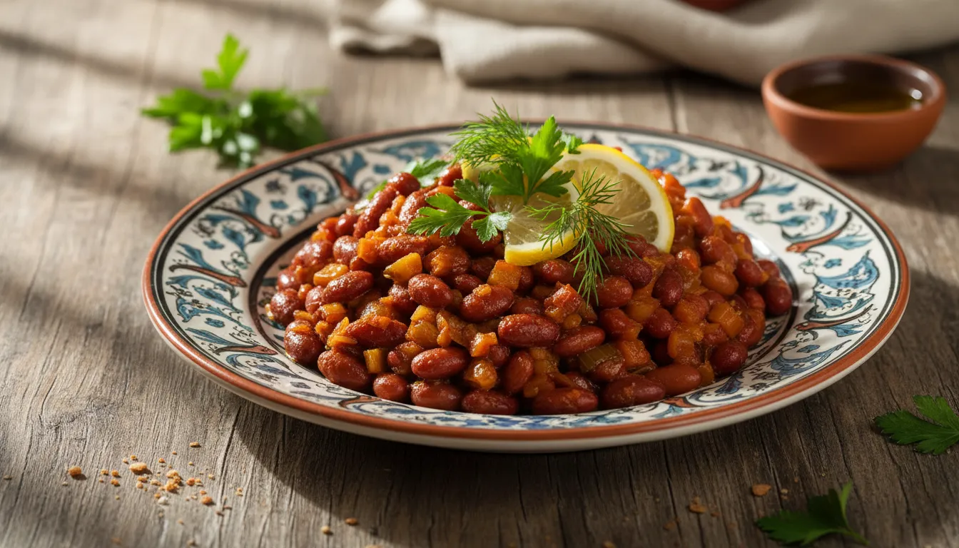 Marmara Usulü Zeytinyağlı Barbunya