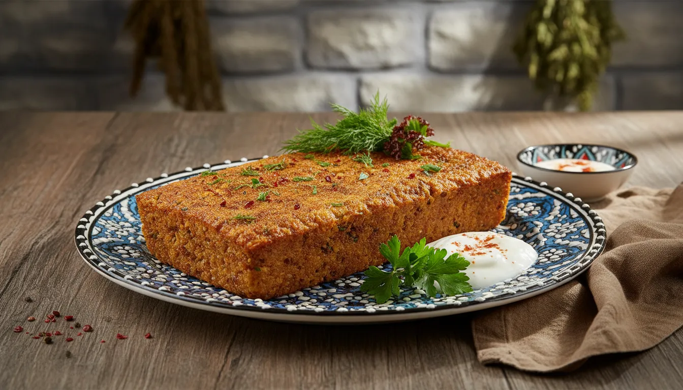 Karadeniz Usulü Fırında Mısır Unlu Kebab