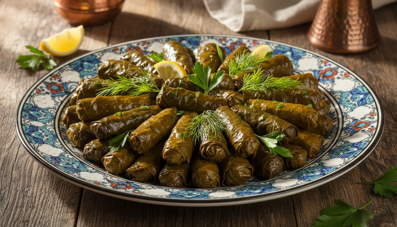 Marmara Usulü Zeytinyağlı Yaprak Sarma