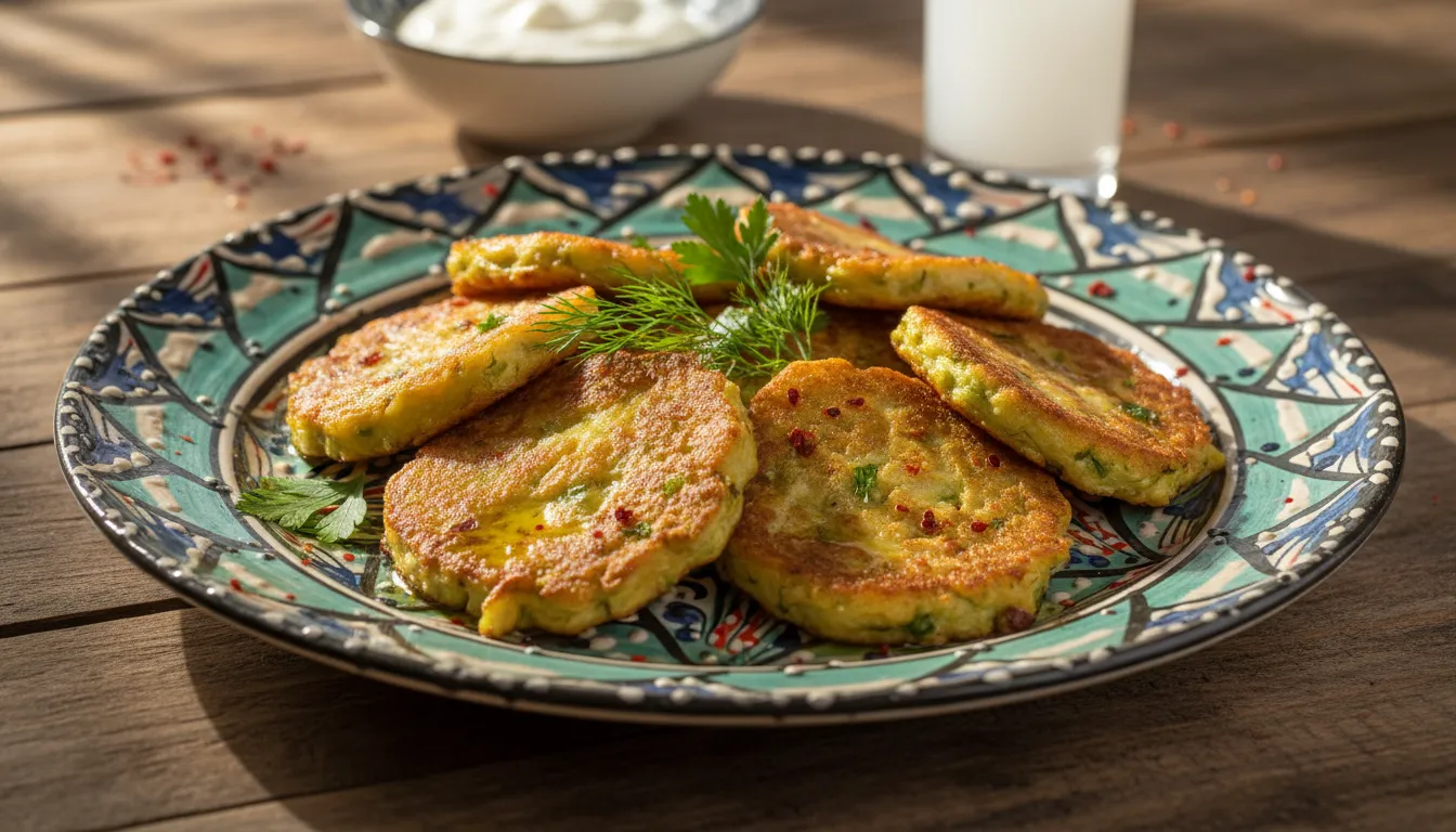 Ege Usulü Zeytinyağlı Mücver görseli