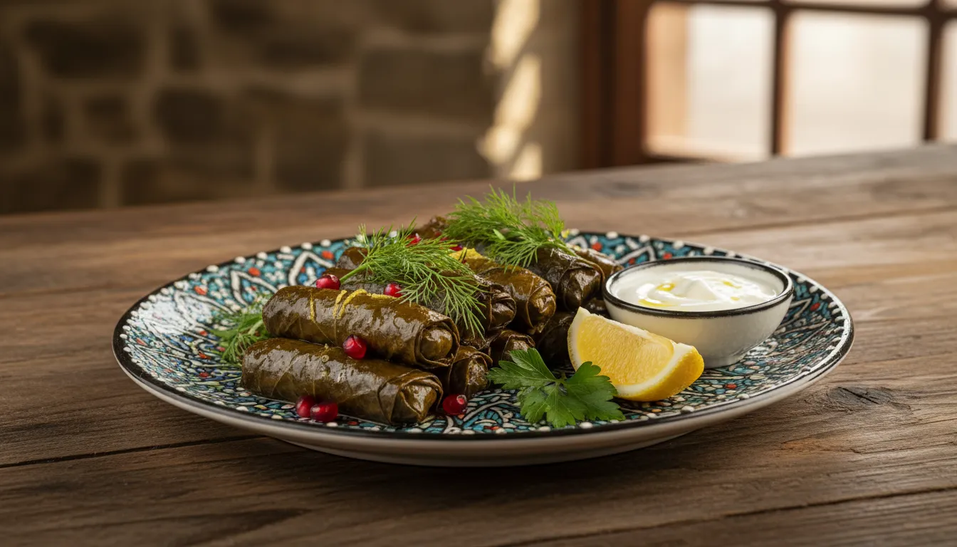 Ege Usulü Zeytinyağlı Asma Yaprağı Sarma