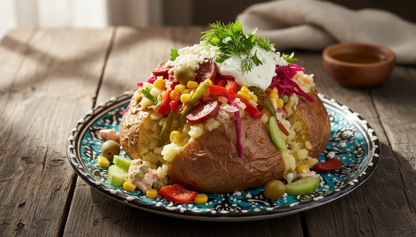 Ege Usulü Kumpir görseli