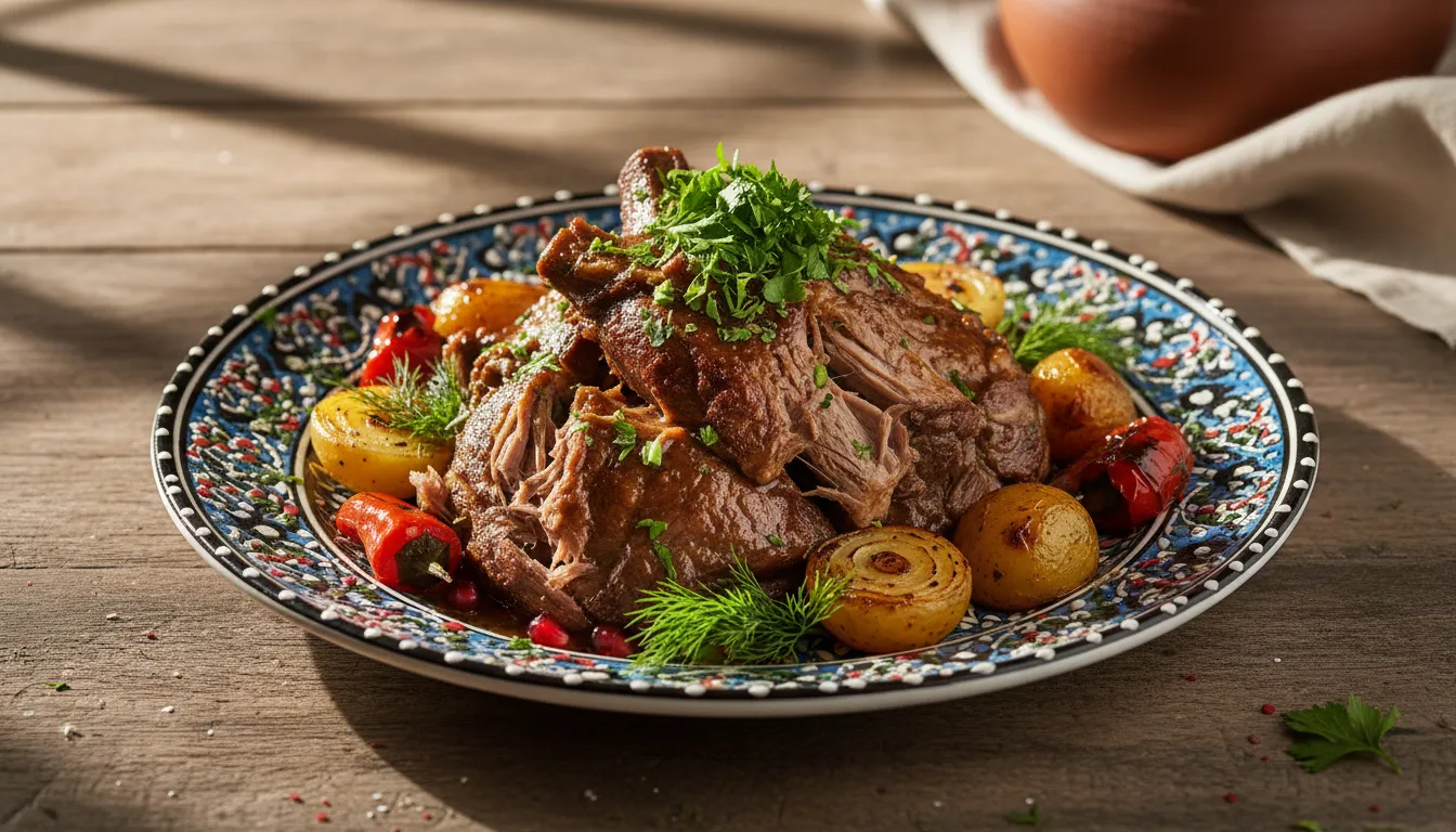 Doğu Anadolu Usulü Kuzu Tandırı